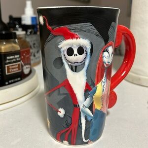 Disney Tim Burton's The Nightmare Before Christmas Green Mug Jack Sally Zero